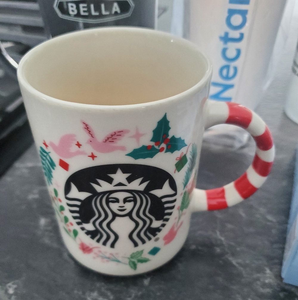 Starbucks Coffee Mug with Festive Design